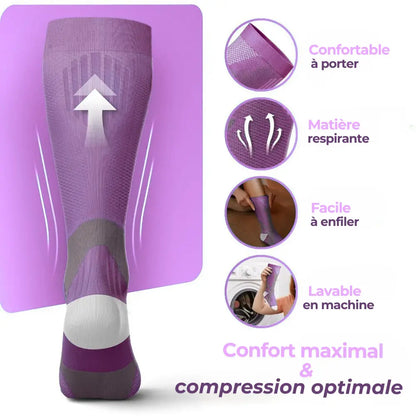 Santavya - Bas de contention pour des  jambes et des pieds sans douleur