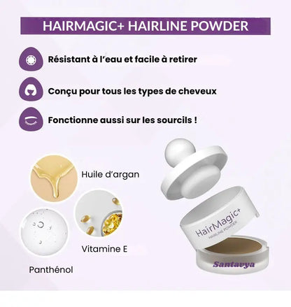 Poudre instantanée pour cheveux HairMagic+