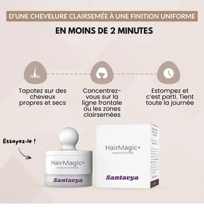 Poudre instantanée pour cheveux HairMagic+