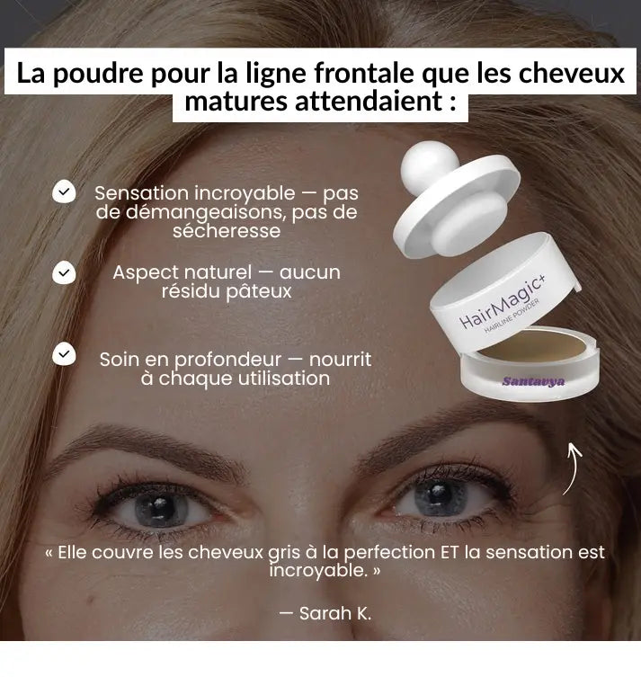 Poudre instantanée pour cheveux HairMagic+