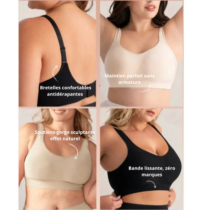 Soutien-gorge raffermissant Santavya 3D – Remodelez vos seins naturellement