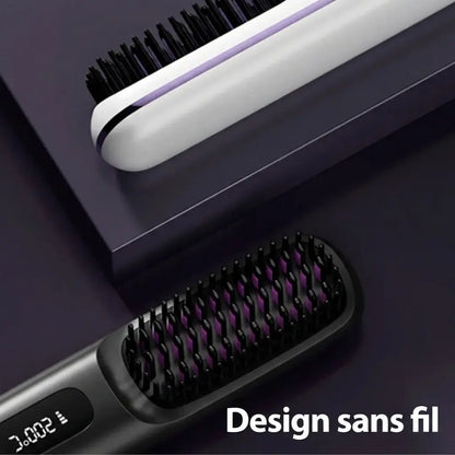 Brosse de coiffage pour cheveux courts