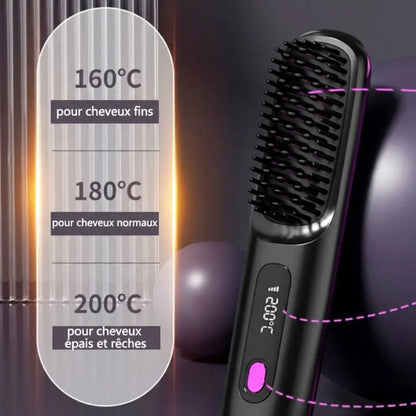 Brosse de coiffage pour cheveux courts
