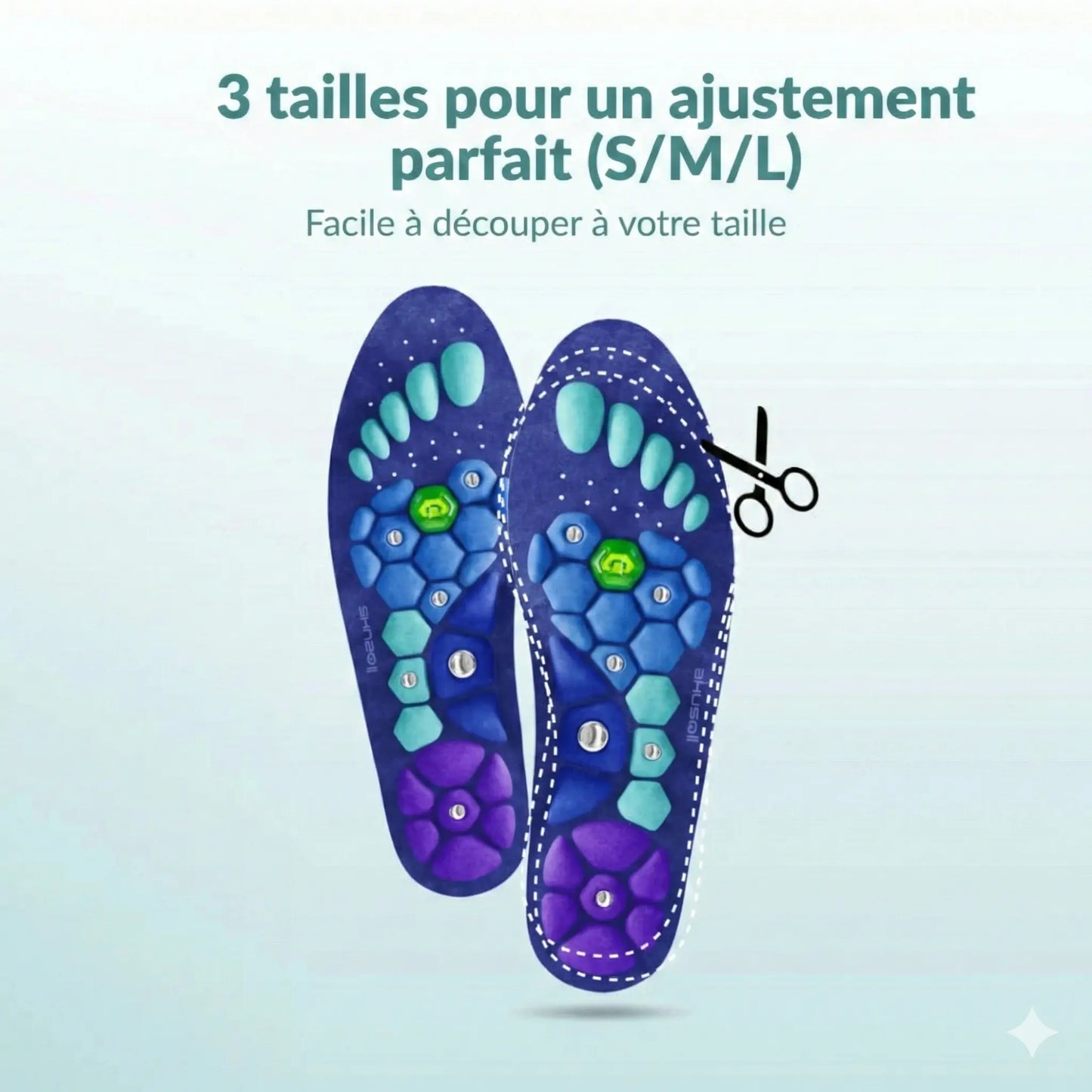 Semelles magnétiques Santavya™ | Perdez du poids à chaque pas