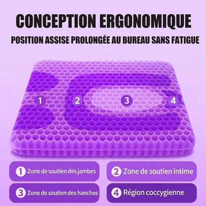 Coussin de siège en gel pur